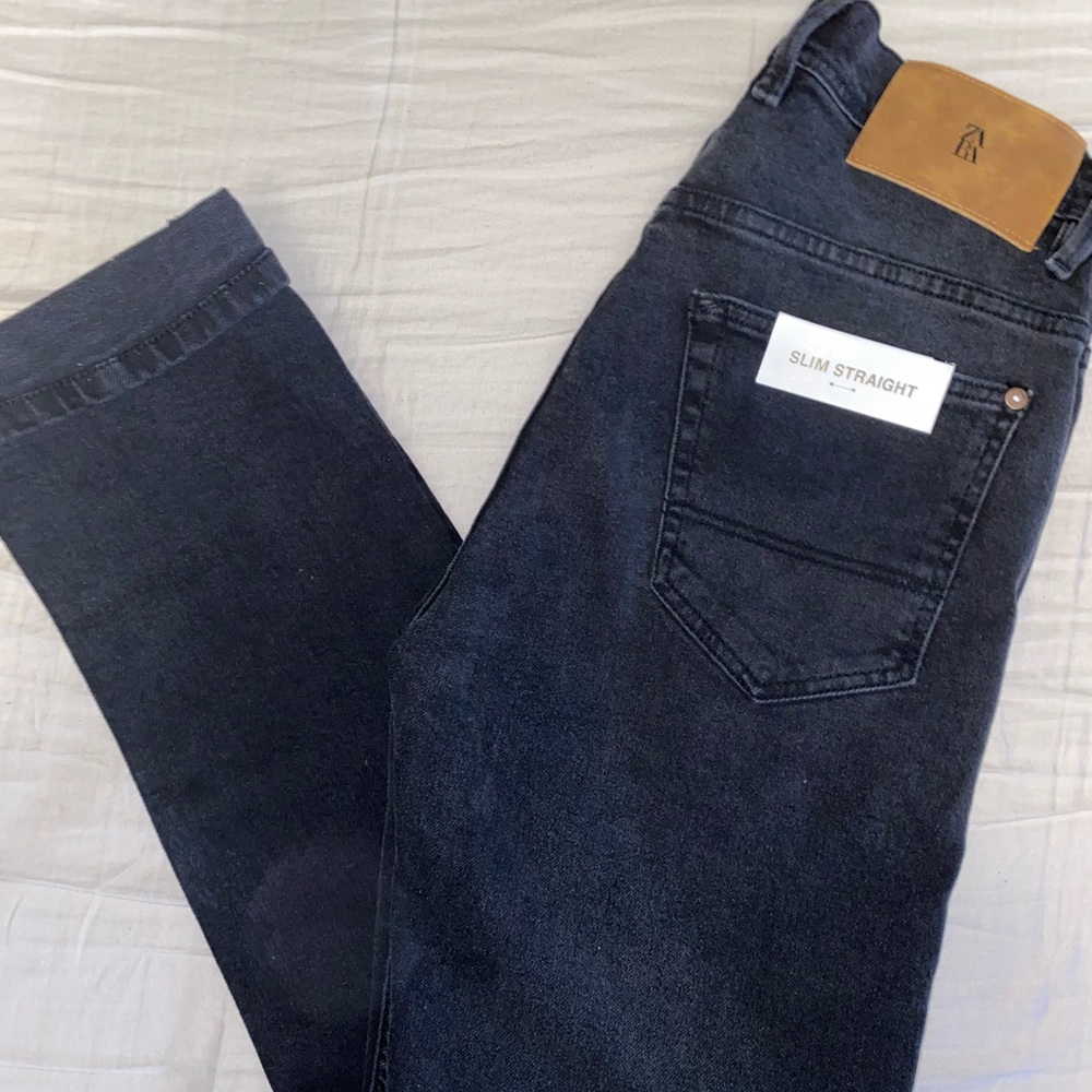 Zara Slim Straight Jeans